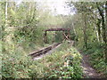 Bridge over the line to the chalk pits at Amberley in BN18 9GY