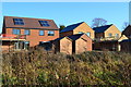 New houses under construction at Bishopstoke in SO50 6LH