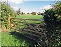 Field entrance in Thorpe By Water