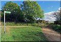 Bridleway to the south in NN17 3AA