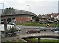 Footbridge over the A27 at Chichester in PO19 8QT