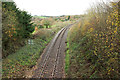 Railway line from Leigh Lane in TA4 3TT