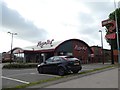 Pizza Hut and car park, Nettleham Road, Lincoln in LN2 4FA
