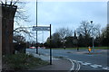Spring Road at the junction of High Street, Feltham in TW13 4TB