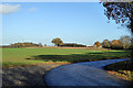 Field by lane to Bluehouse Farm in CO11 2SN