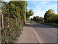 View along Stubber's Green Road in WS9 8SR