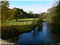 River Wye at Haddon Hall in Nether Haddon