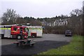 Fire engines, Kirkmichael in PH10 7NS