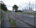 Cycle path through Dundee Docks in DD4 6LB