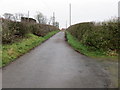Farm road leading to Hardacres in TD10 6UN