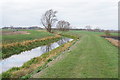 Footpath by Soham Lode in East Cambridgeshire District