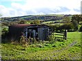 Shed by the road to Tyn-y-pwll in SY21 9HE