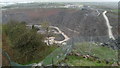 Bardon Hill Quarry near Coalville as seen from Bardon Hill in LE67 4HH