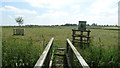 Footbridge over North Brook on Stockland Marshes in TA5 2PZ