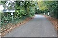 Loddington Lane enters East Norton in East Norton