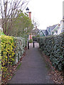 Path near Frances Green, Springfield, Chelmsford in CM2 5PP
