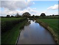 View northwards from Ashby Canal Bridge 14 in LE10 3EE