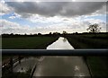 View southwards from Ashby Canal Bridge 14 in LE10 3EE