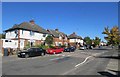 Houses on Strathmore Road eastwards from William Iliffe Street in LE10 0JU