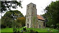 Houghton on the Hill - St Mary's Church in PE37 8EB