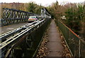 Footbridge on the north side of Glangrwyney Bridge, Glangrwyney in NP8 1EN