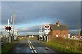 Linwith Lane level crossing in DN14 9FW