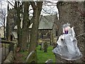Hoylandswaine Church and an angel in S36 7LX