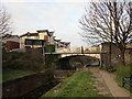 Swinton Bridge and the Dearne and Dove Canal in S64 8AE