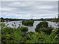 Town Loch seen from the old railway track, now a cycle and foot path in KY12 0HJ