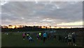 New Year's Day 2019 Sunrise Over Brundall Park in NR13 5RE