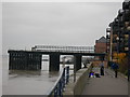 River, Piers, Path and Flats in Gravesend in DA11 0BJ