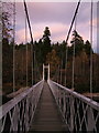 Dusk on Halloween 2007 at Cambus O May Bridge in AB35 5SE