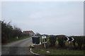 The entrance to Greenacres Farm, Stapleford Abbotts in RM4 1EH