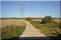 Track to Rye Marsh Farm in TN36 4AZ