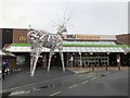 Reindeer sculpture at Gateshead Metrocentre in NE16 3EQ