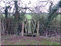 Footbridge over Nunsclough Brook, Lees, Derbyshire in DE6 5BE