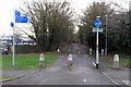 Footpath and cycleway into Northampton in Nene Valley Ward