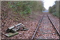 Disused railway in Brackmills in Nene Valley Ward