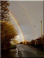 Double rainbow over the A18 in DN38 6FE