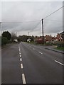 Looking down the hill towards Swaffham in IP25 7HA