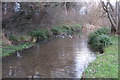 Stream running in to the Nene in NN3 3DH