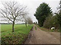 Bridleway from Howard's Close in NR11 8EX