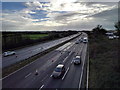 M5 motorway near Highbridge in TA9 3PX