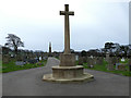 War memorial in Whitby cemetery  in YO22 4FY