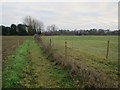 Bridleway towards Shingham in PE37 8AY