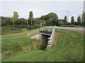 Bridge and a drain near Govier Way in BS35 4GG