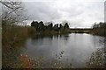 Lake between Faggotters Farm and the site of the manor house of Oates in CM17 0RF