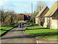 West along Beacon Lane, Haresfield in GL10 3DX
