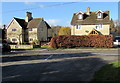 Houses opposite Beacon Lane, Haresfield in GL10 3EQ