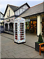 Floral Telephone Kiosk at Cheshire Oaks in CH2 4FH
